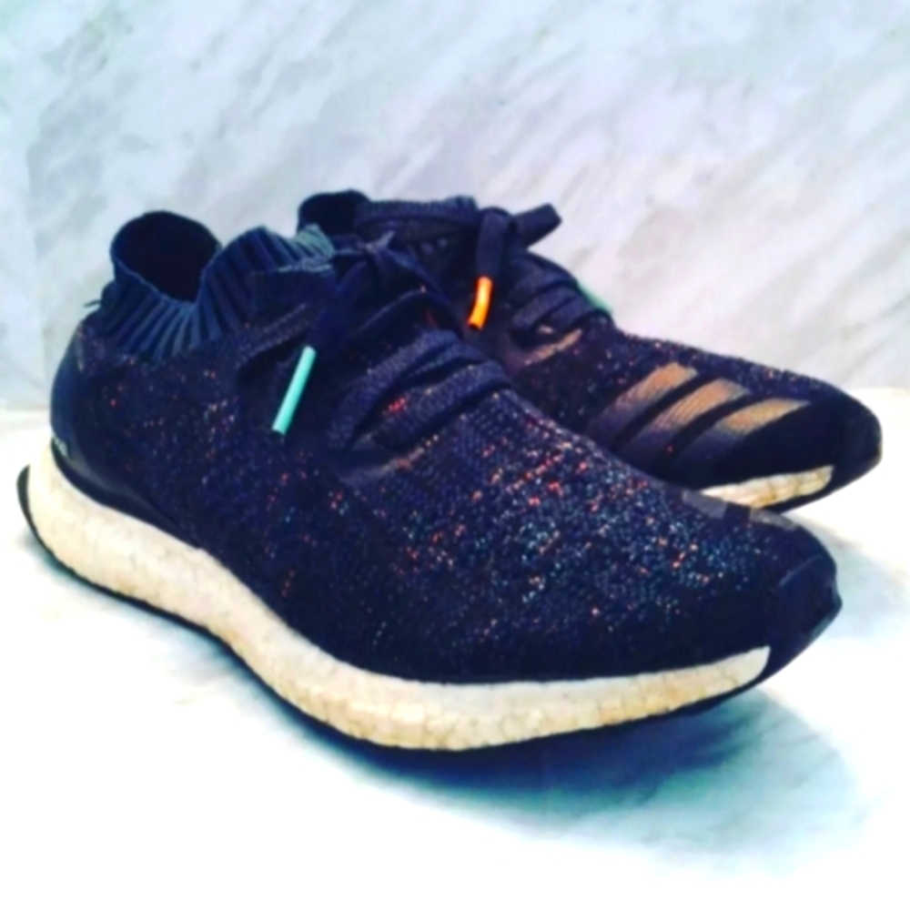 Adidas Ultra-Boost Uncaged PrimeKnit Multicolor Running Shoes Womens 7.5 BA9796